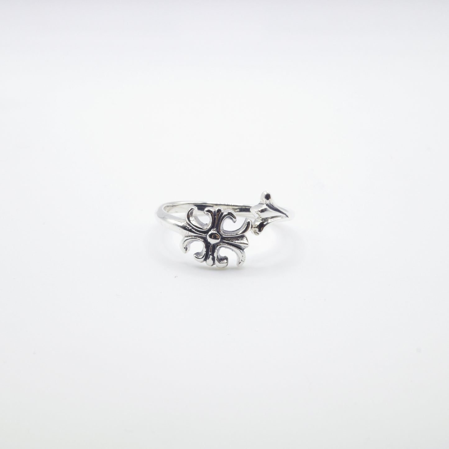 Chrome rose Ring