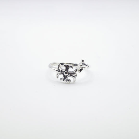 Chrome rose Ring