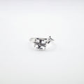 Chrome rose Ring