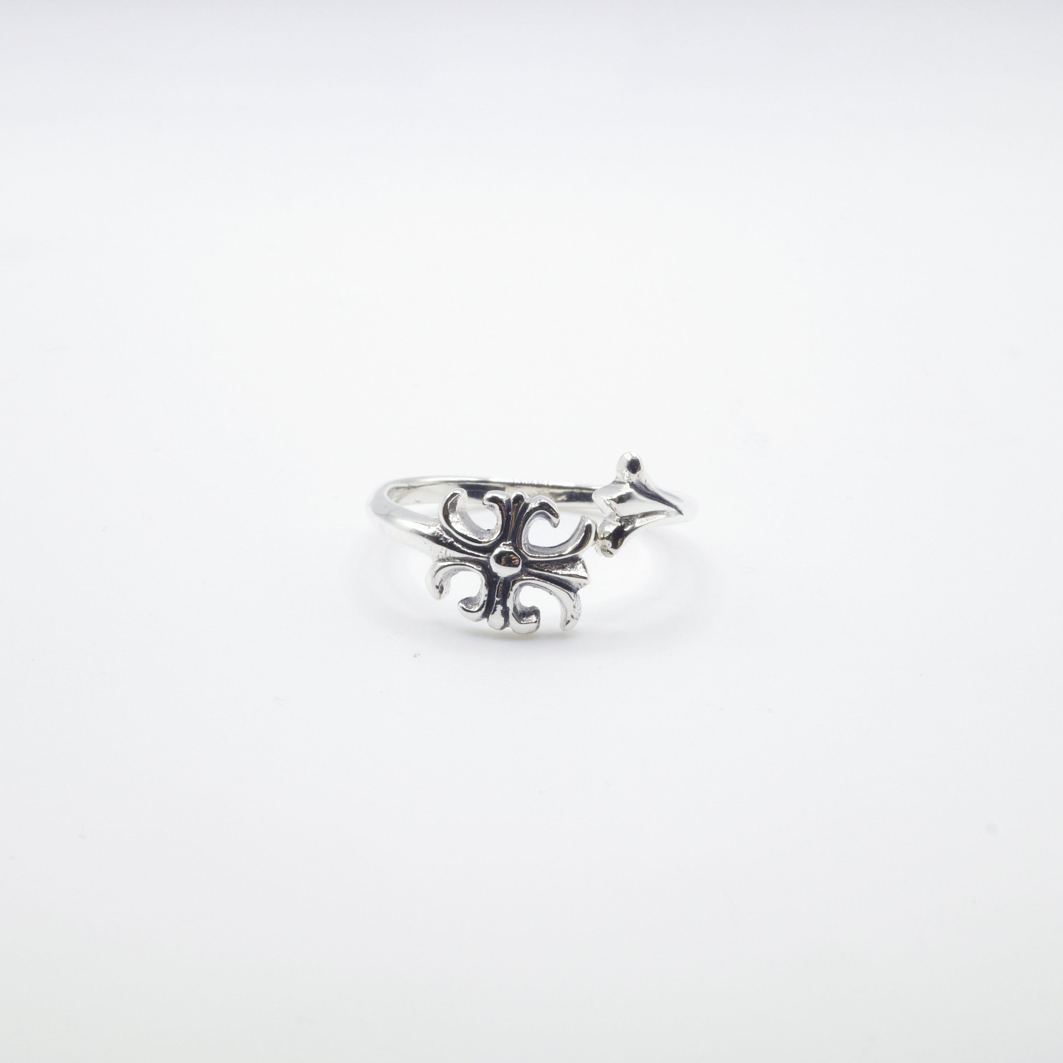 Chrome rose Ring